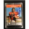 Image 1 : 2000 ICBC Road Sense Lui Passaglia #LUPA (1976) Autographed