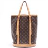 Image 1 : Louis Vuitton Monogram Canvas Leather Bucket GM Shoulder Bag