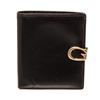 Gucci Black Leather Tab Wallet