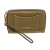 Marc Jacobs Green Leather Recruit Zippy Wallet