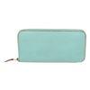 Image 1 : Louis Vuitton Blue Leather Silk In Zippy Wallet