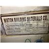 Image 2 : 10 BOXES OF WISTON BUILDING MATERIALS MAPLE BLACK WALNUT FLOORING