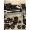 Image 2 : ASSORTED CAMERA GEAR MOSTLY NIKON INCLUDING CAMERAS, FLASHES, TRIPODS, & LENS