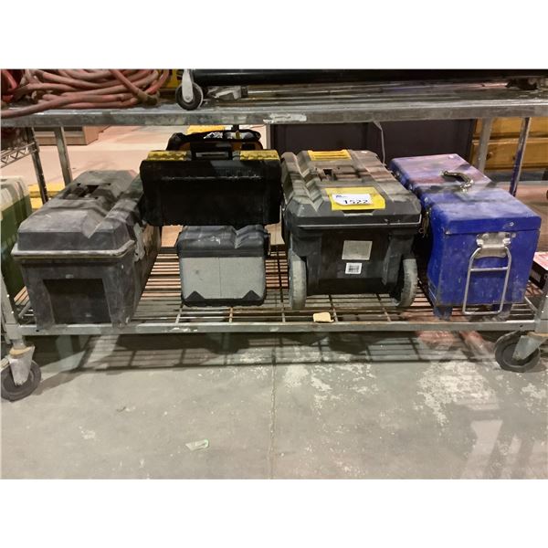 ASSORTED TOOL BOXES