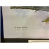 Image 3 : M.MORGAN WARREN ARTIST SIGNED LEP 98/300 WITH COA TITLED "A FULL TIME JOB" (BLUE JAY FAMILY)