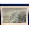 Image 2 : ROBERT BATEMAN ARTIST SIGNED LEP 8889/13000 WITH COA TITLED "ARCTIC CLIFF WHITE WOLVES"