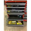 Image 2 : SEARS CRAFTSMAN ROLLING + LOCKING TOOL ORGANIZING CHEST WITH CONTENTS AND KEYS