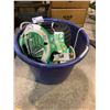 Image 1 : BIN WITH 6 ASSORTED HOSES