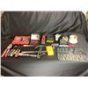 Image 2 : ROLLING HUSKY TOOL BAG WITH ASSORTED TOOLS AND CONTENTS