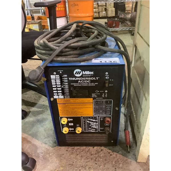 MILLER THUNDERBOLT AC/DC WELDER
