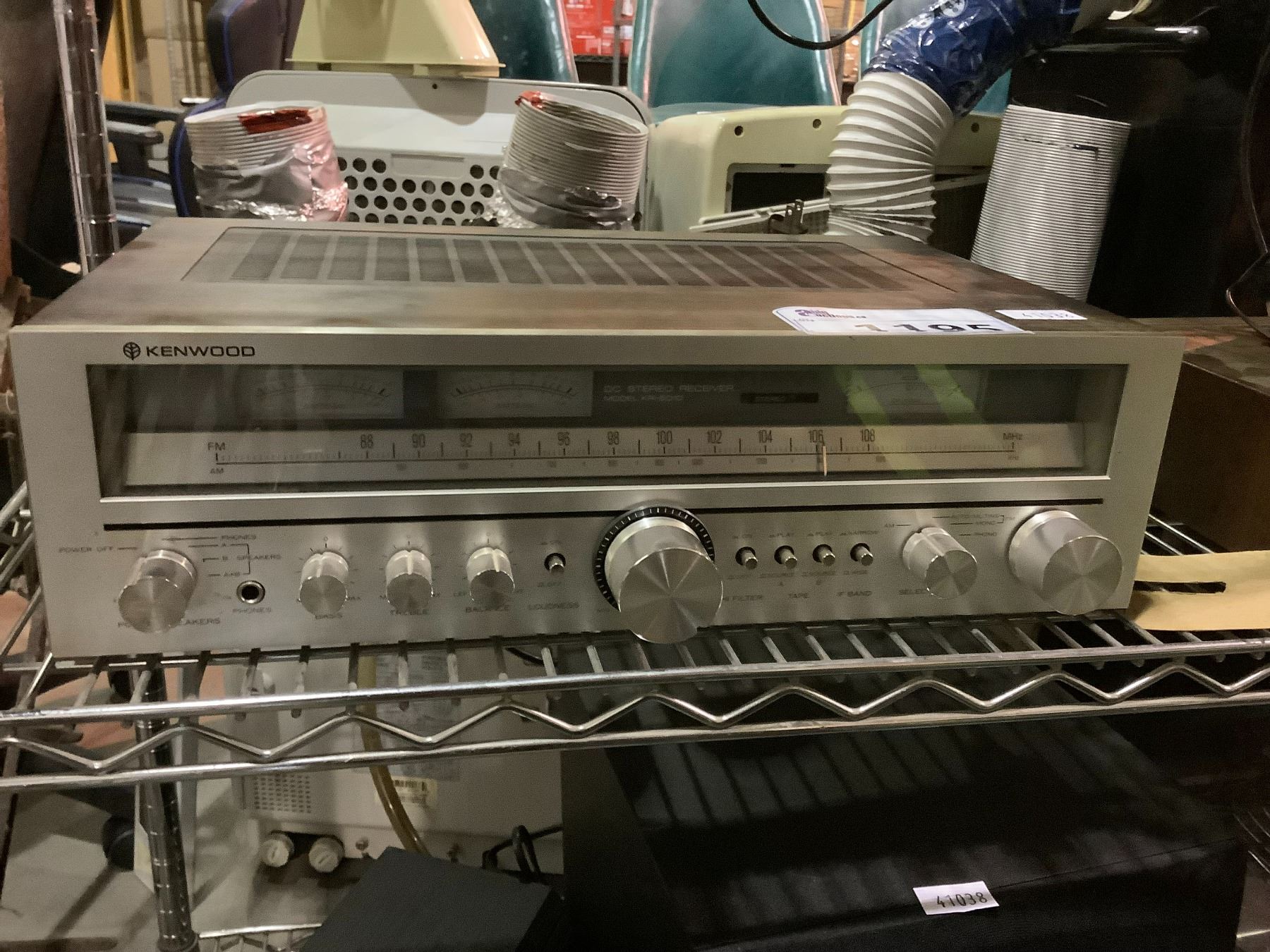 KENWOOD AM/FM TUNER AMPLIFIER MODEL KR-5010