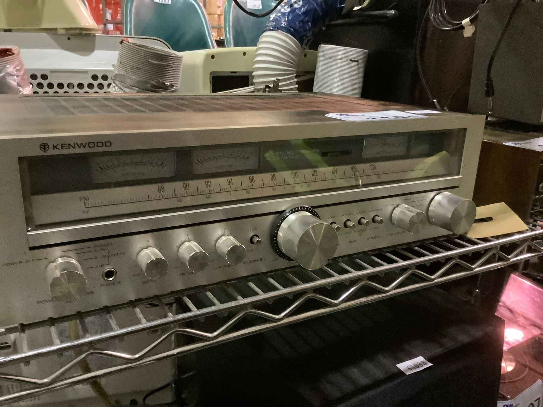 KENWOOD AM/FM TUNER AMPLIFIER MODEL KR-5010