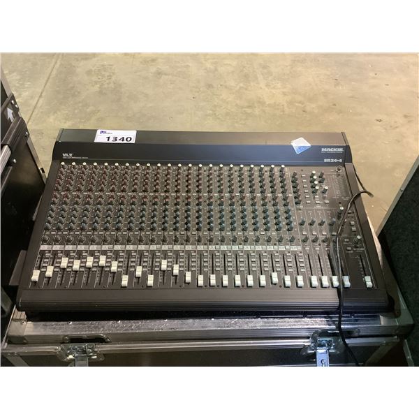 MACKIE 27 4 2 4-BUS MIXING CONSOLE WITH TRAVEL HARD CASE