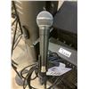 Image 2 : SHURE SM58 MICROPHONE WITH STAND & CABLE