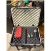 Image 1 : SHURE SM58 MICROPHONE & 2 MICROPHONE CABLE ADAPTERS IN CARRYING CASE