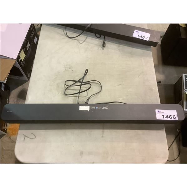 *TESTED WORKING* SONY SOUND BAR WITH POWER CORD MODEL SA-S350