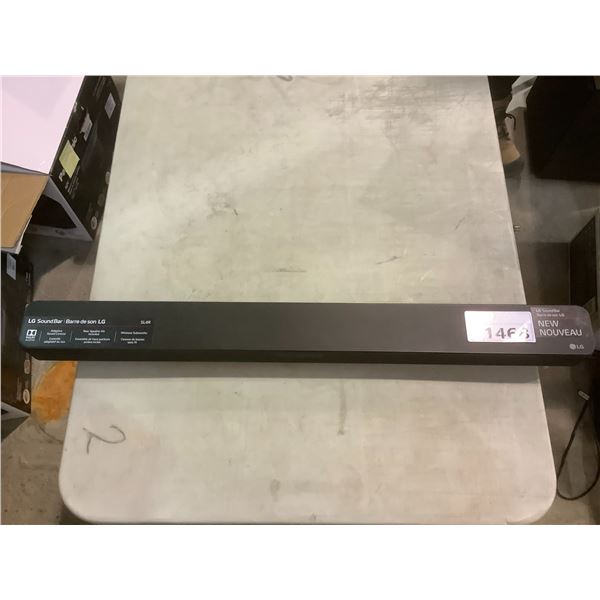 *TESTED WORKING* LG SOUND BAR NO POWER CORD MODEL SL4R