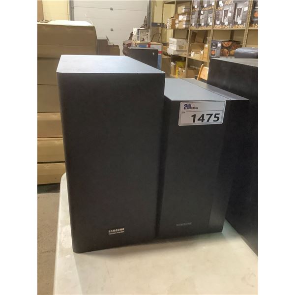 *PARTS/REPAIRS* 2 SAMSUNG SUBWOOFERS