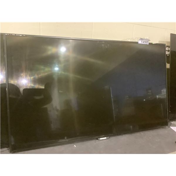 PHILIPS 55  TV FOR PARTS OR REPAIR SCRATCHES IN SCREEN NO REMOTE OR STAND