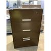 Image 1 : 4 COMPARTMENT METAL LOCKING CABINET WITH KEY