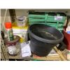 Image 3 : 2 SHELVES OF ASSORTED GARDEN/LAWN RELATED ITEMS & MORE