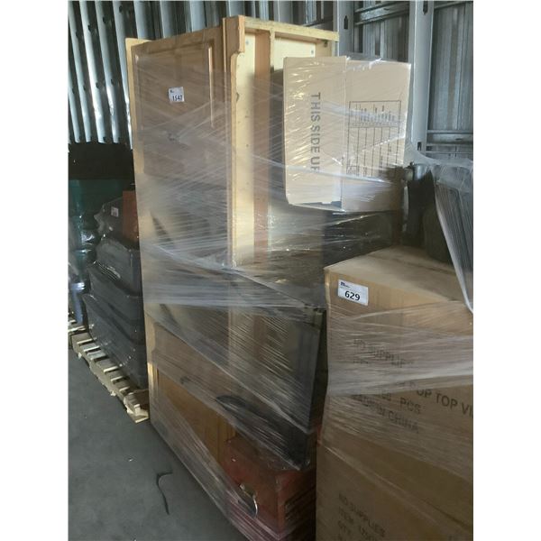 PALLET OF STORAGE LOCKER GOODS