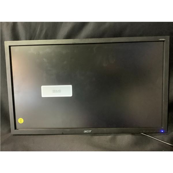 *TESTED WORKING* ACER V233H COMPUTER MONITOR WITH POWER CORD