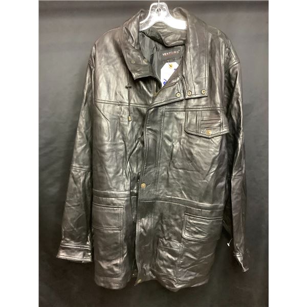 *NEW NO TAGS* VENTIUNO LEATHER JACKET SIZE M