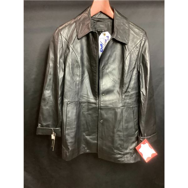 *NEW WITH TAGS* IDENTIFY LEATHER JACKET SIZE 6 RETAIL $495