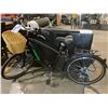 Image 1 : *NEW* BLACK NAKTO CAMEL EBIKE 360 WATT LI-ON, 6 SPEED SHIMANO SHIFTER, 360 WATT BATTERY 36 VOLT AH,