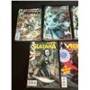 Image 2 : LARGE COLLECTION OF COMIC BOOKS TITLES INCLUDE: THE RAVAGERS, VIBE, KATANA, SUPERMAN UNCHAINED,