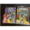 Image 2 : LARGE COLLECTION OF ASSORTED STEEL AND WORLD COLLIDE COMIC BOOKS