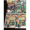 Image 2 : 13 JUSTICE LEAGUE OF AMERICA 25 CENT FACE VALUE COMIC BOOKS