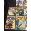 Image 2 : 13 ACTION COMIC COMIC BOOKS 20 CENT FACE VALUE