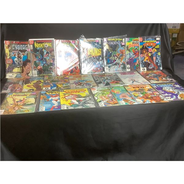 ASSORTED TEEN TITANS SPOTLIGHT COMIC BOOKS