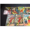 Image 2 : 9 ASSORTED THE FLASH 15CENT FACE VALUE COMIC BOOKS