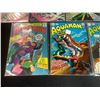 Image 2 : 7 ASSORTED AQUAMAN COMIC BOOKS FACE VALUES 12CENT & 15CENT