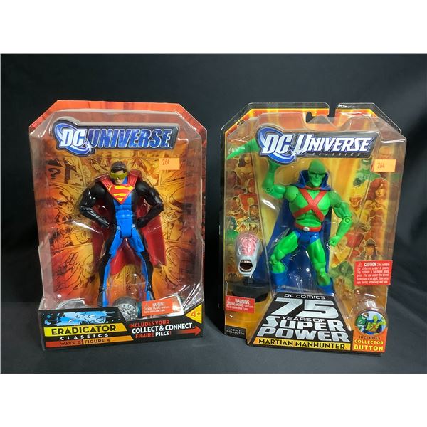 *BOTH NEW* DC UNIVERSE ACTION FIGURES : MARTIAN MANHUNTER & ERADICATOR