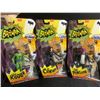 Image 2 : 5 NEW IN BOX BATMAN CLASSIC TV SERIES ACTION FIGURES : CATWOMAN, THE PENGUIN, BATMAN, THE JOKER,