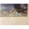 Image 2 : ORIGINAL OIL ON CANVAS BY FRED ROSS JUNE 1948 28.5 X 34.5"