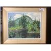 Image 1 : FRAMED ORIGINAL OIL ON CANVAS ART 33 X 39"