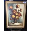 Image 1 : FRAMED ORIGINAL OIL ON CANVAS SIGNED BY BERNARD 42 X 30"