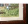 Image 2 : FRAMED ORIGINAL PAINTING ARTIST SIGNED 8 X 10.5"