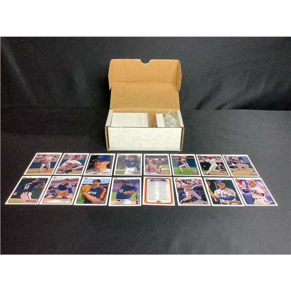 BOX OF UPPER DECK BASEBALL CARDS