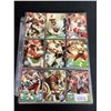 Image 2 : 17 SHEETS OF PRO SET FOOTBALL CARDS