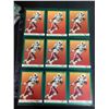 Image 8 : 17 SHEETS OF FOOTBALL CARDS : SCORE & FLEER