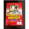 Image 2 : BOX OF SEALED PACKS OF SCORE NHL HOCKEY BILINGUAL EDITION 1991 SERIES 1 HOCKEY CARDS