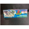 Image 8 : BOX OF SEALED 1991 BOWMAN HOCKEY PICTURE CARDS