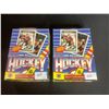 Image 2 : 2 BOXES OF SEALED 1991-1992 O-PEE-CHEE HOCKEY BUBBLE GUM CARD PACKS