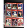 Image 2 : BINDER OF ASSORTED 1990 BASEBALL CARDS INCLUDING; FLEER, TOPPS, DONRUSS & MORE